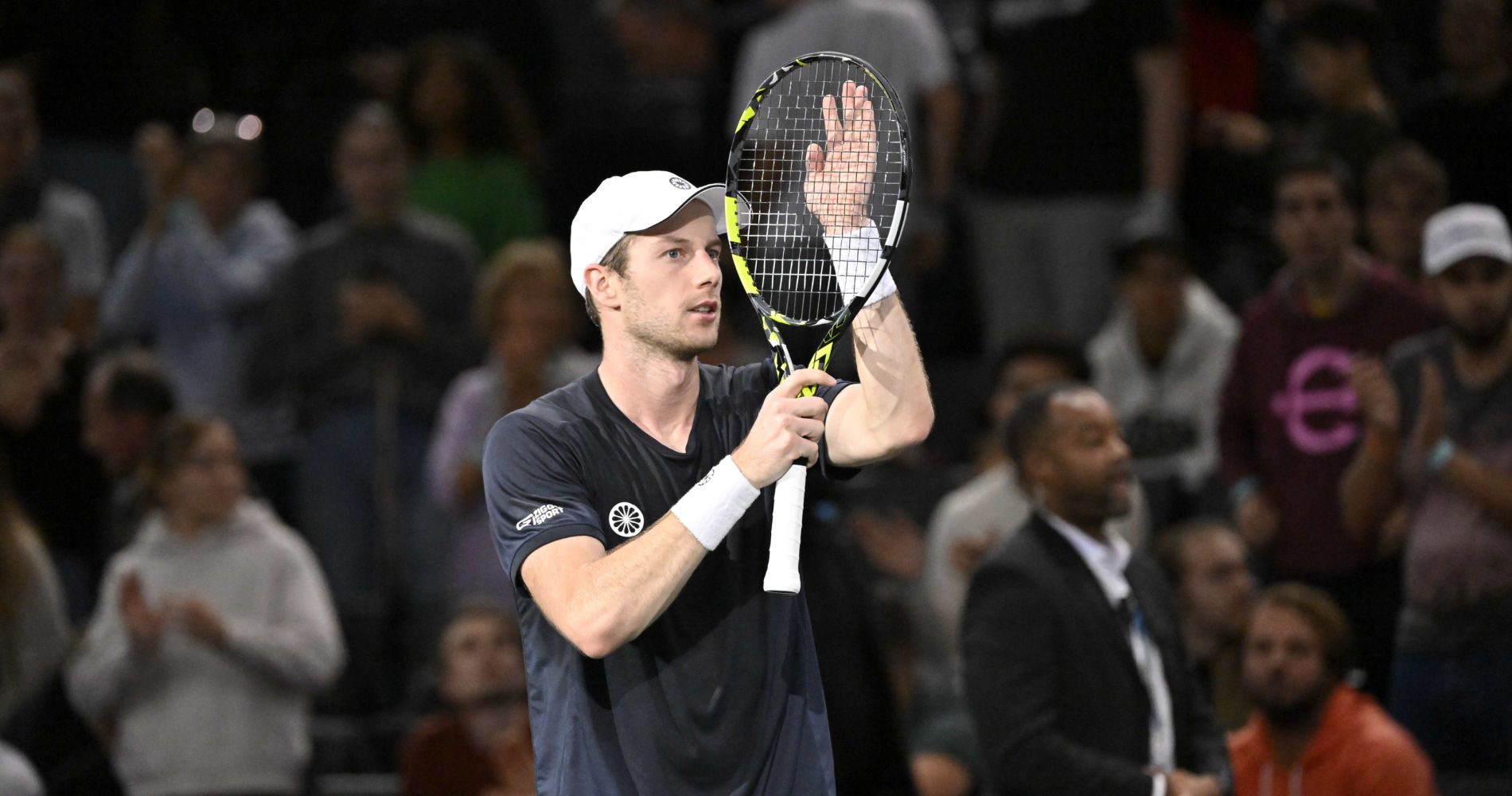 Botic Van de Zandschulp Rolex Paris Masters - Chryslene Caillaud / Panoramic